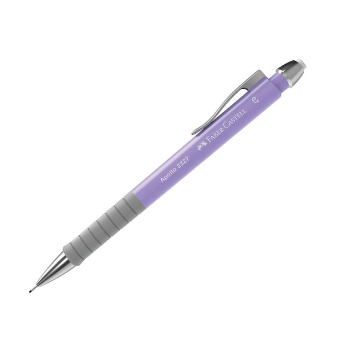 Ołówek automatyczny 0.7mm liliowy Apollo Faber Castell 232702FC FC6525 01