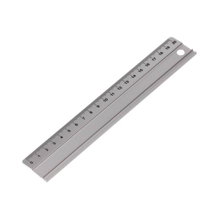 Linijka 20cm aluminium Leniar 30360 LN5764 01