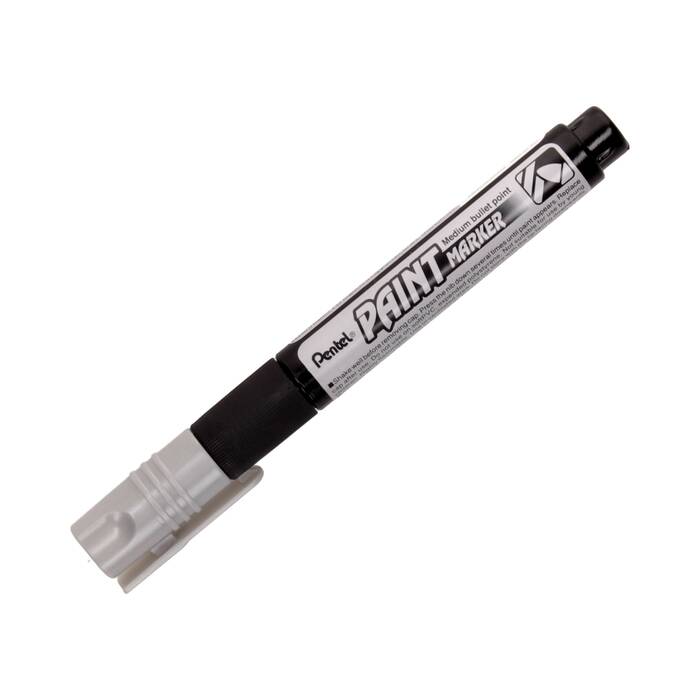 Marker olejowy 2.5mm srebrny okrągły Pentel MMP20 PN5476 01