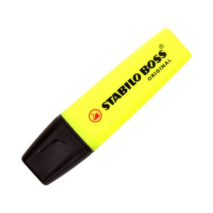 Zakreślacz żółty Boss Stabilo 70/24 SH1021 01