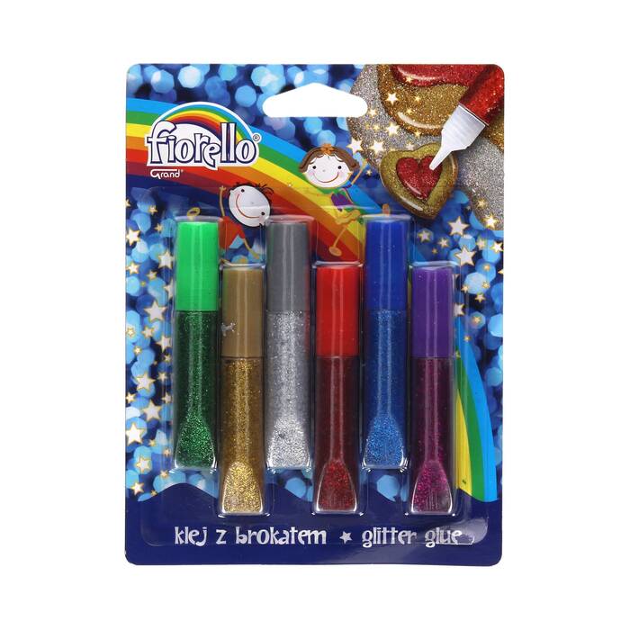 Klej płyn/brokat 6ml (6) Fiorello KA7358 01