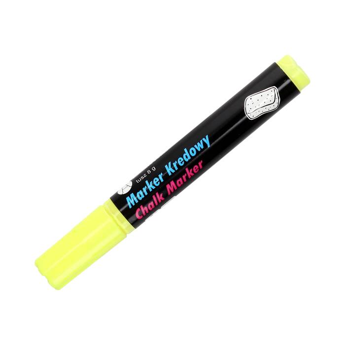 Marker kredowy 4.5mm żółty Toma TO-292 TA1183 01