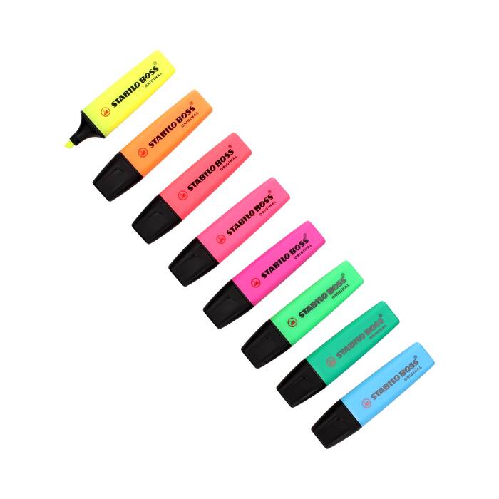 Zakreślacz 8kol etui Stabilo Boss 70/8 SH5004 02