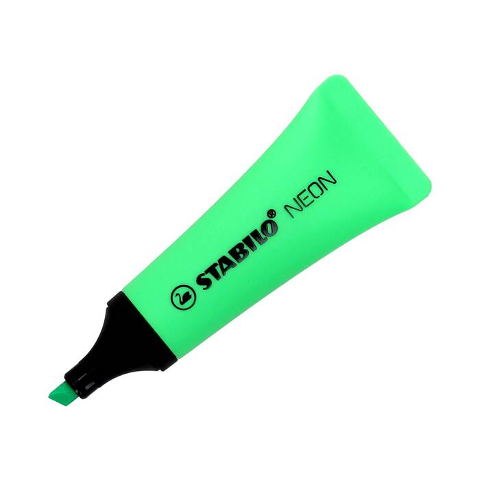 Zakreślacz zielony neon Stabilo 72/33 SH6189 02