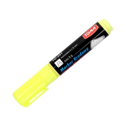 Marker kredowy 5-8mm żółty Toma TO-291 TA1309 01