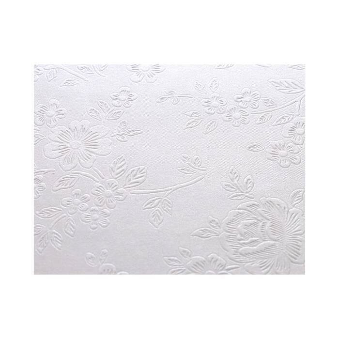 Karton wizytówkowy A4 220g Floral diamentowa biel - 20ark. AG7362 02