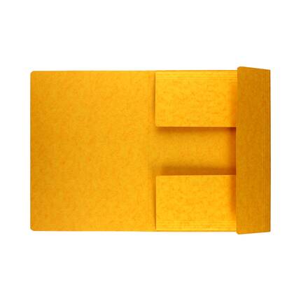 Teczka gumka A4 żółta karton Esselte ET1202 02