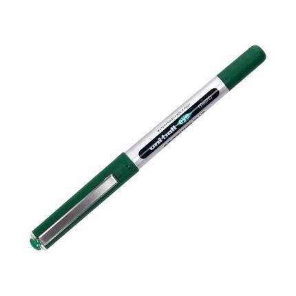 Pióro kulkowe 0.3-0.4mm zielone Uni UB150 UN5097 01
