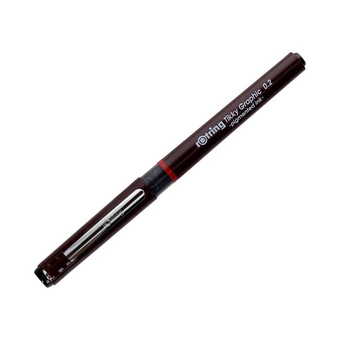 Cienkopis kreślarski 0.2mm czarny TikkyGraphic Rotring OL7291 01