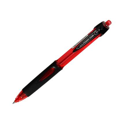 Długopis automatyczny 0.70mm czerwony Uni SN227 UN5419 01