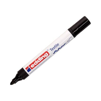 Marker tkaniny 2.0-3.0mm czarny okrągły Edding 4500 EG5115 02