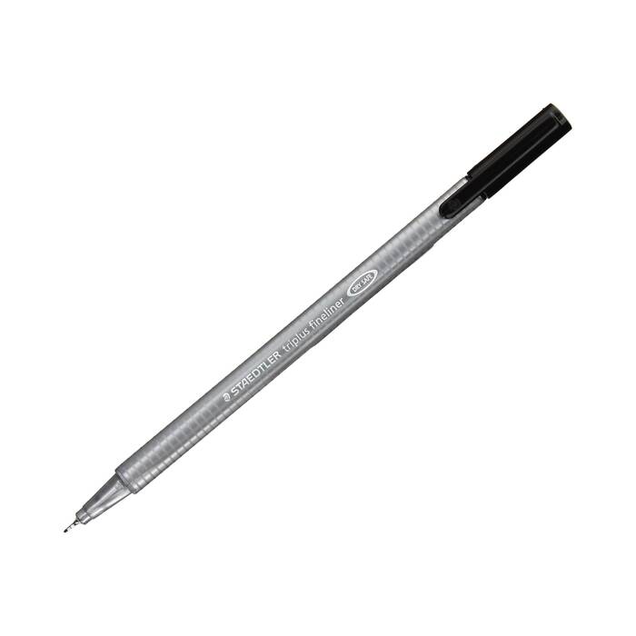 Cienkopis 0.3mm czarny Triplus ST6034 02