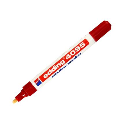 Marker kredowy 2.0-3.0mm czerwony okrągły Edding 4095 EG5051 02