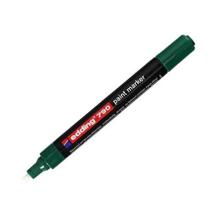 Marker olejowy 2.0-3.0mm zielony okrągły Edding 790 EG5181 02