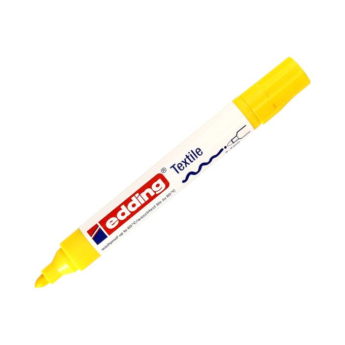 Marker do tkanin 2.0-3.0mm żółty okrągły Edding 4500 EG5114 02