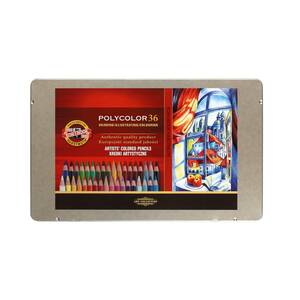 Kredki ołówkowe 36kol op/metal Polycolor KIN 3825 AR5702 01
