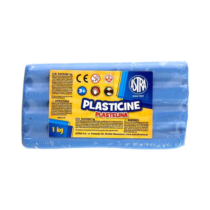 Plastelina 1kg błękitna AZ6245 01