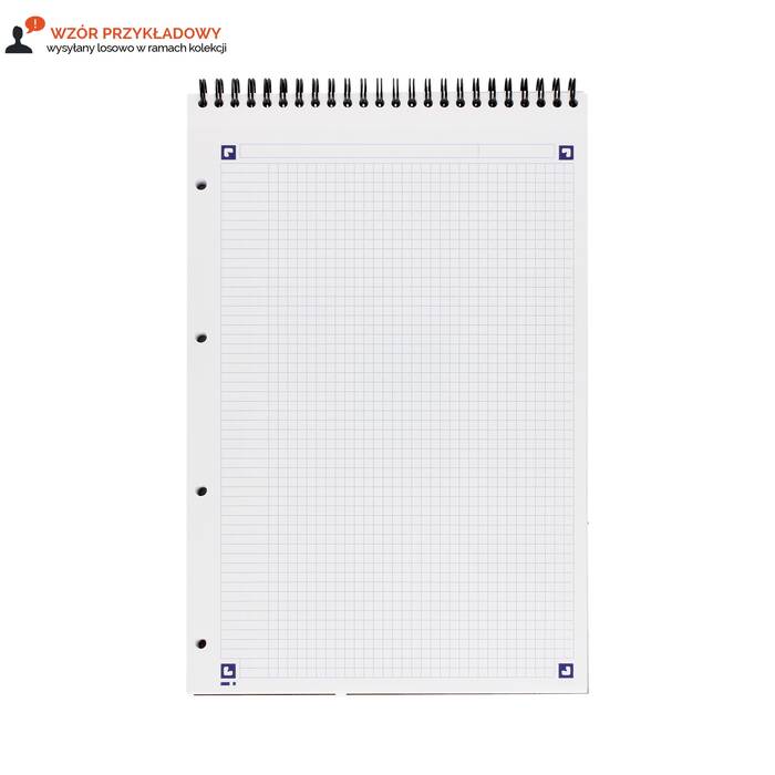 Kołonotatnik A4+/80 kratka PP Oxford Easy Notes TP2214 03