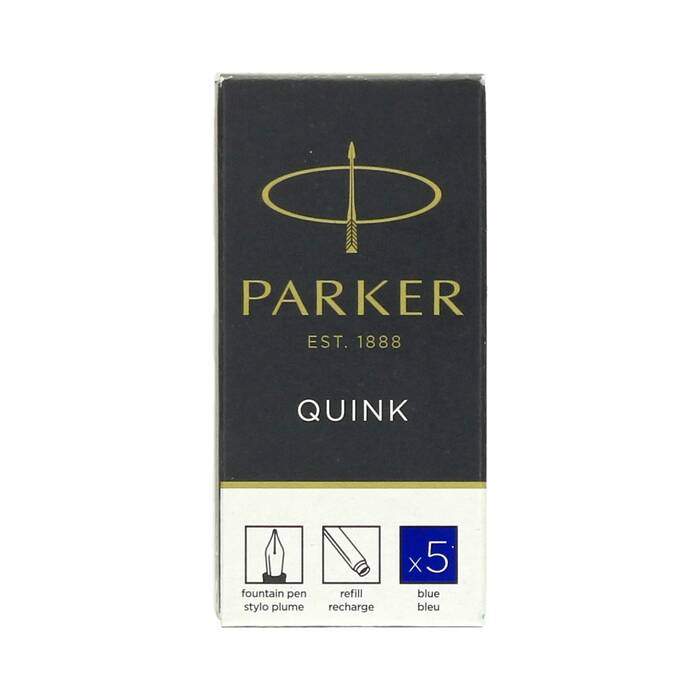 Naboje atramentowe niebieskie (5) Parker S0116240PO5 PT5146 02