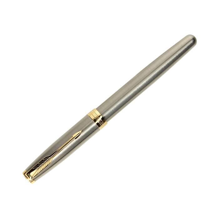 Pióro wieczne Parker Sonnet Stainless Steel GT - stalówka F 1931504 - kolekcja Royal PT6869 01