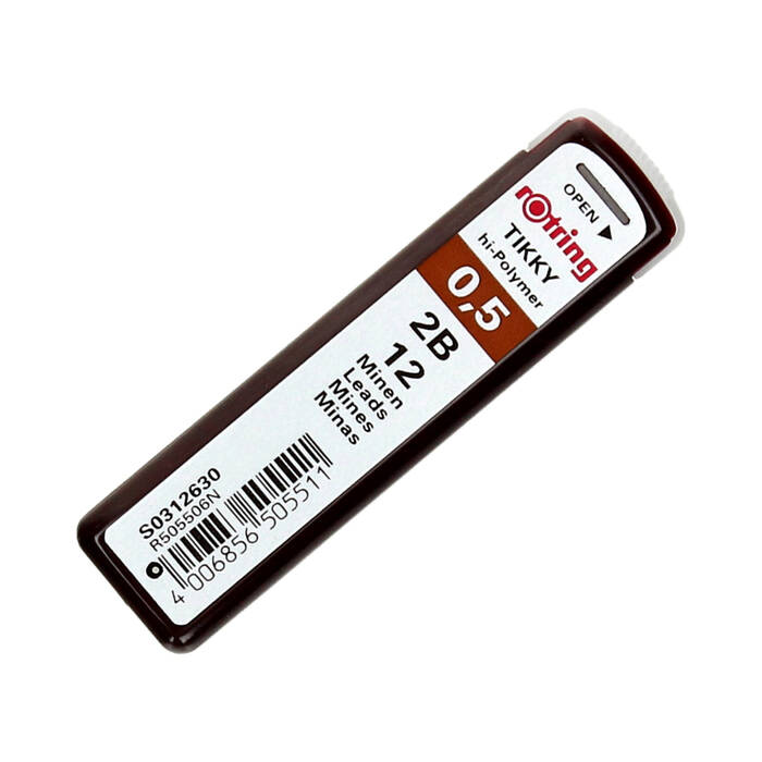 Grafit 0.5mm 2B (12) Rotring S0312630 OL5516 01