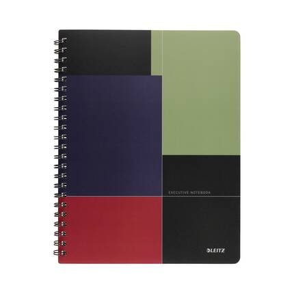Kołonotatnik A4 kratka Get Organized Executive PP Leitz LE6817 01