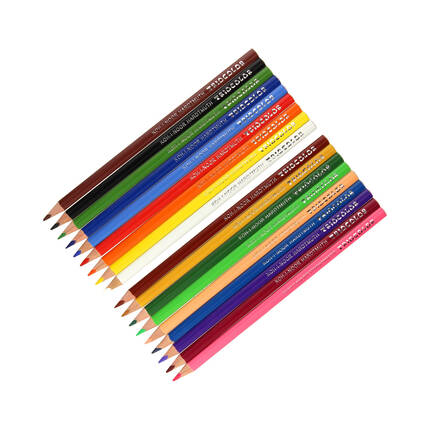 Kredki ołówkowe 18kol 7mm Tricolor KIN 3133 AR6661 02