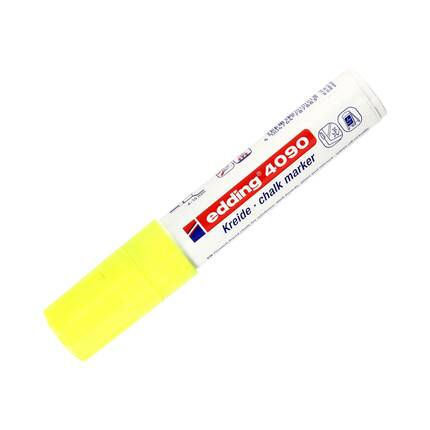 Marker kredowy 4.0-15mm żółty ścięty Edding 4090 EG5046 01