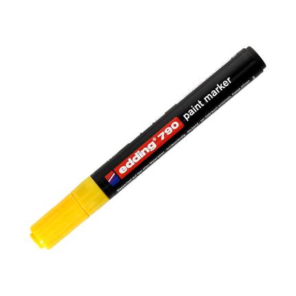 Marker olejowy 2.0-3.0mm żółty okrągły Edding 790/005 EG5014 01