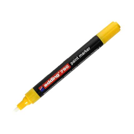 Marker olejowy 2.0-3.0mm żółty okrągły Edding 790/005 EG5014 02