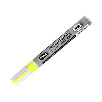 Marker olejowy 2.5mm żółty okrągły Toma TO420 TA1453 01