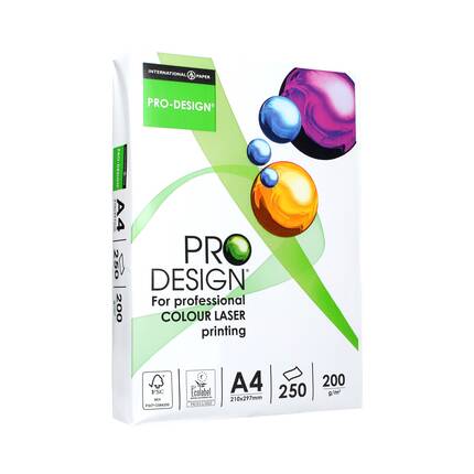 Papier ksero A4 200g satyna Pro Design (250) IP2003 01