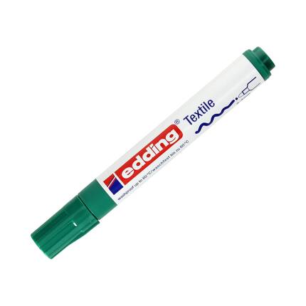 Marker do tkanin 2.0-3.0mm zielony okrągły Edding 4500 EG5116 01