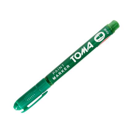 Marker olejowy 1.5mm zielony okrągły Toma TO441 TA1329 01