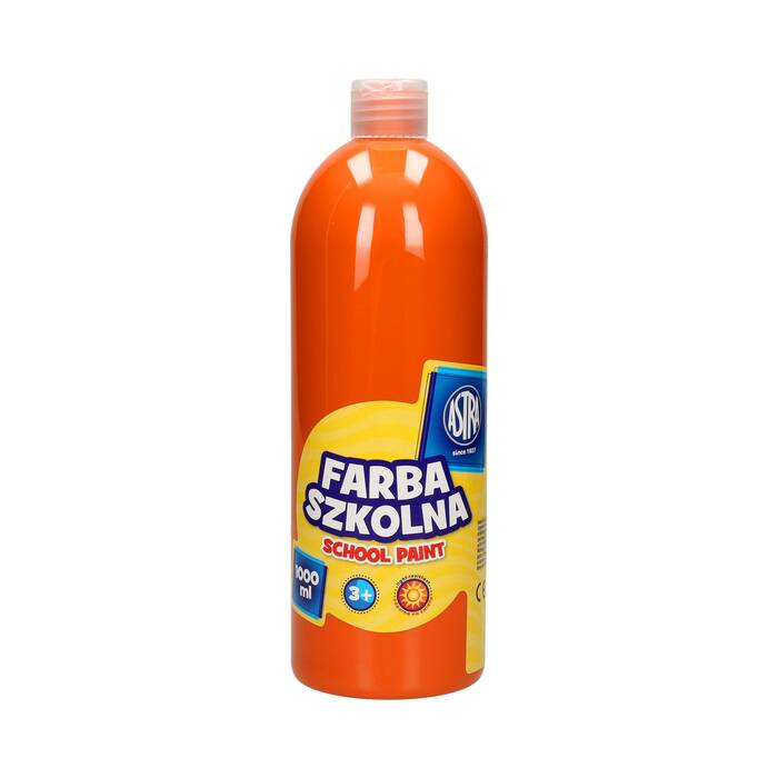 Farba szkolna pomarańczowa 1l Astra VK7265 01