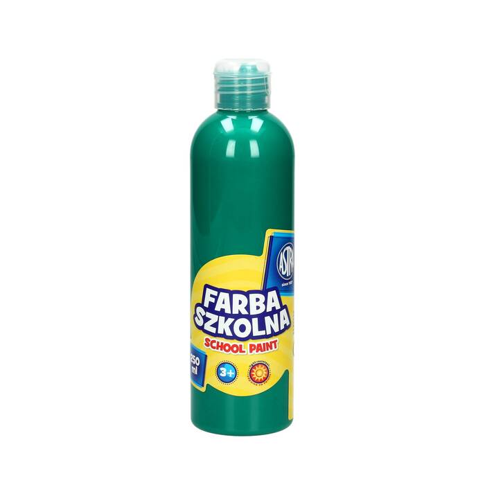 Farba szkolna szmaragdowa 250ml Astra VK7289 01