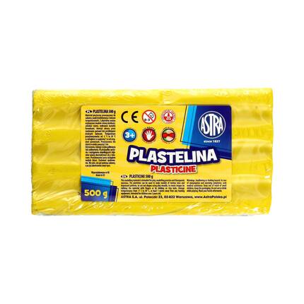 Plastelina 500g żółta Astra AZ6434 01