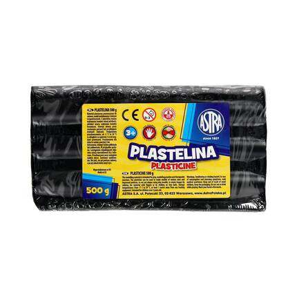 Plastelina 500g czarna Astra 303117013 AZ6440 01