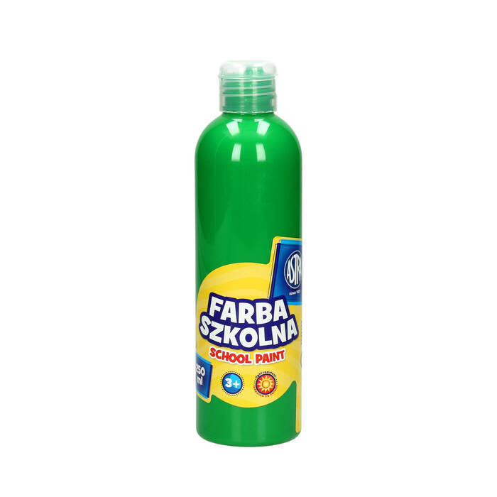 Farba szkolna zielona 250ml Astra VK7279 01