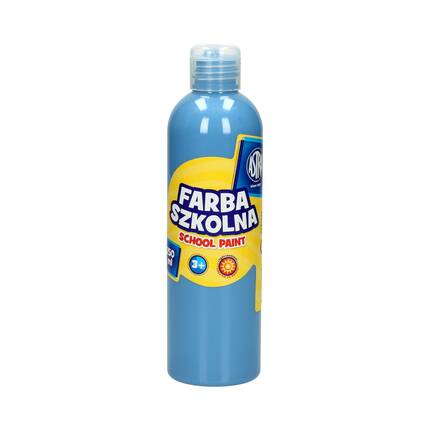 Farba szkolna niebieska 250ml Astra VK7281 01