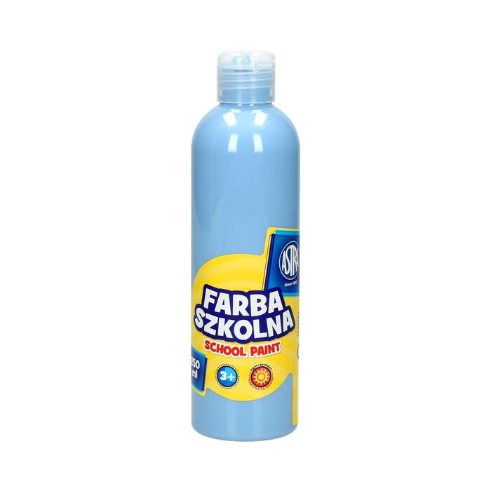 Farba szkolna błękitna 250ml Astra VK7293 01