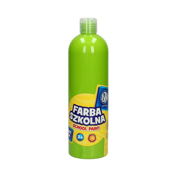 Farba szkolna limonkowa 500ml Astra VK7311 01