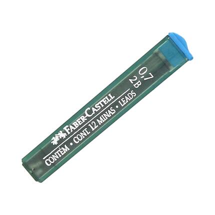 Grafit 0.7mm 2B (12) polymer Faber FC521702 FC5579 01
