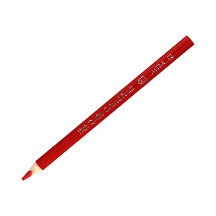 Kredka ołówkowa czerwona Astra 312117004 AZ1187 01