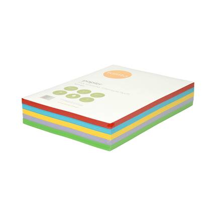 Papier ksero A4 80g mix - kolory intensywne Tamto (500) MT1401 02