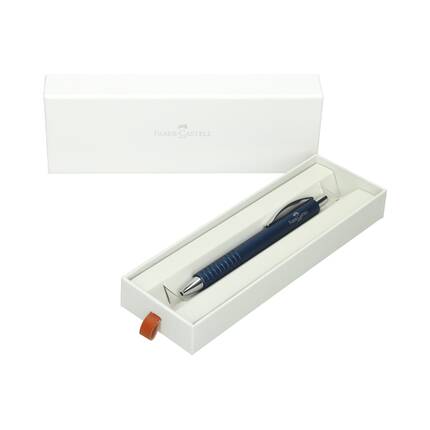 Długopis Essentio Aluminum Blue FaberCastell FC148426 FC1247 02