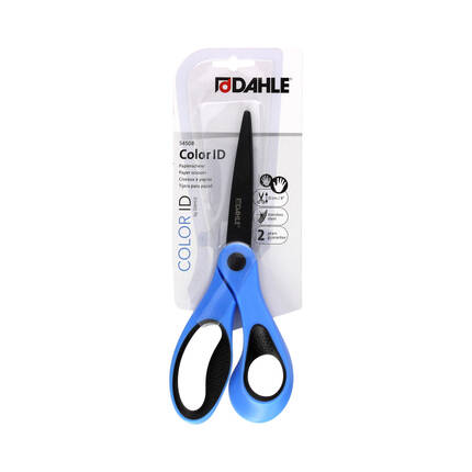 Nożyczki 21cm niebieskie Dahle Color Id 54508-14427 DH1007 01