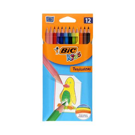 Kredki ołówkowe 12kol Tropicolor BP5761 01