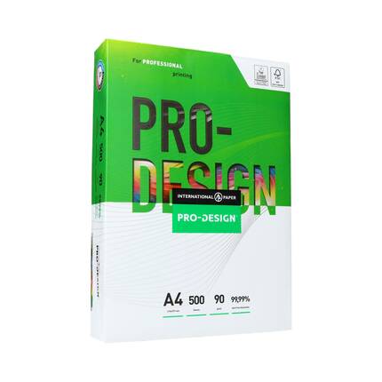 Papier ksero A4 90g satyna Pro Design (500) PI2009 01