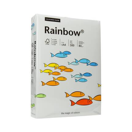 Papier ksero A4 80g szary Rainbow 96 PI1027 01